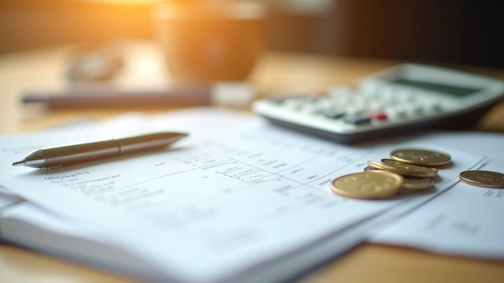 Darstellung einer Sparkasse mit Geldmünzen und Sparbuch — Symbol für vermögenswirksame Leistungen und Vermögensaufbau